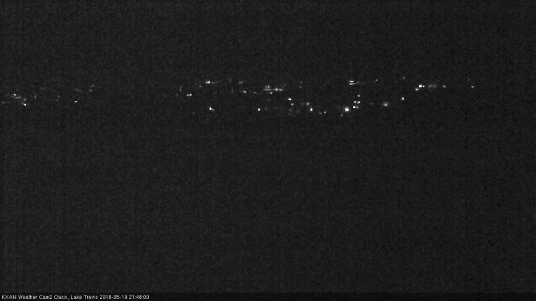Lake Travis webcam, May 19, 2018 8:50 PM CT