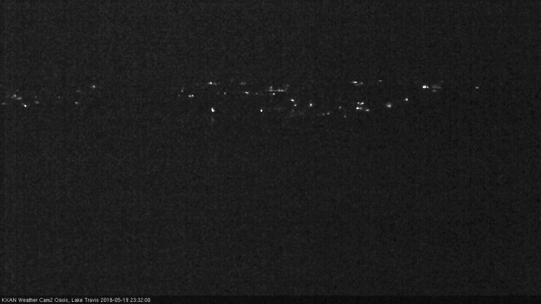 Lake Travis webcam, May 19, 2018 10:35 PM CT