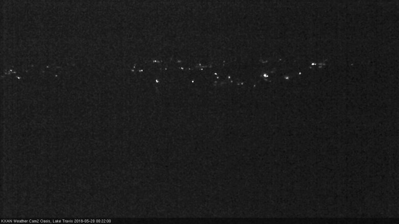 Lake Travis webcam, May 19, 2018 11:25 PM CT