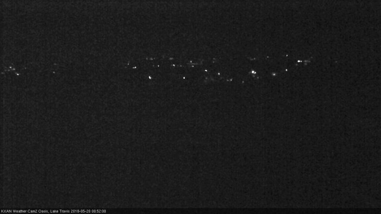 Lake Travis webcam, May 19, 2018 11:55 PM CT