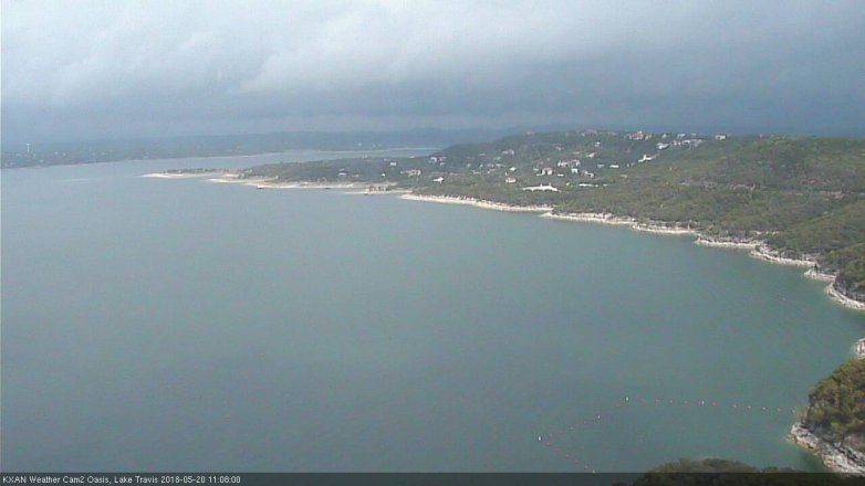Lake Travis webcam, May 20, 2018 10:10 AM CT