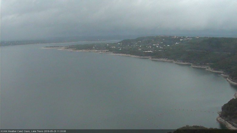 Lake Travis webcam, May 20, 2018 10:35 AM CT