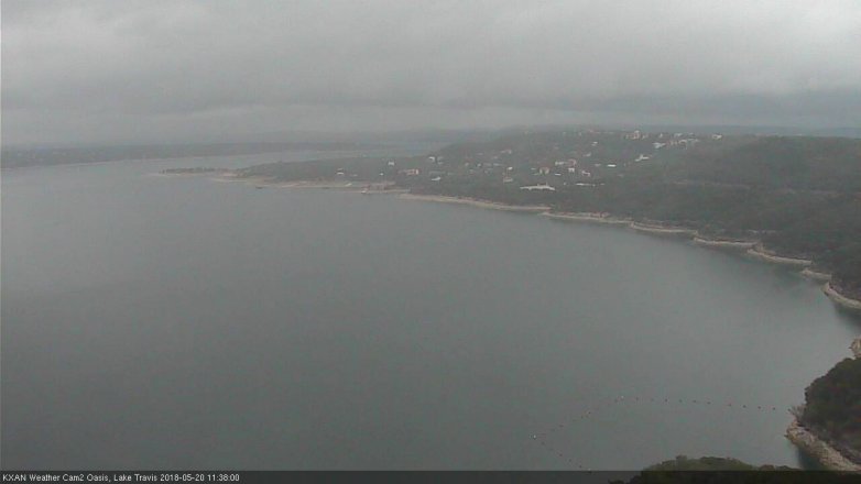 Lake Travis webcam, May 20, 2018 10:40 AM CT