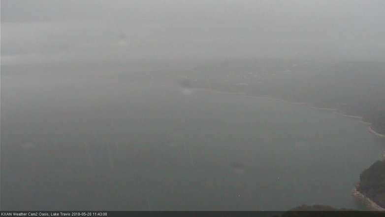 Lake Travis webcam, May 20, 2018 10:45 AM CT