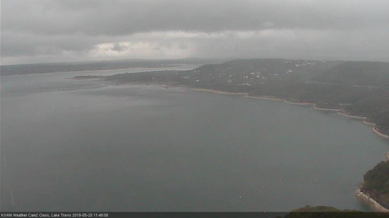 Lake Travis webcam, May 20, 2018 10:50 AM CT