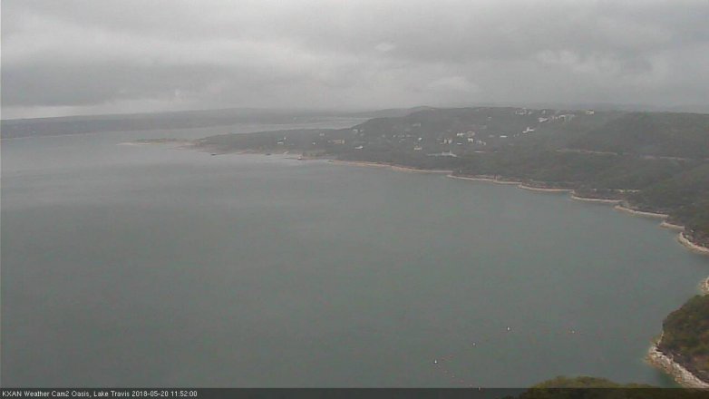 Lake Travis webcam, May 20, 2018 10:55 AM CT