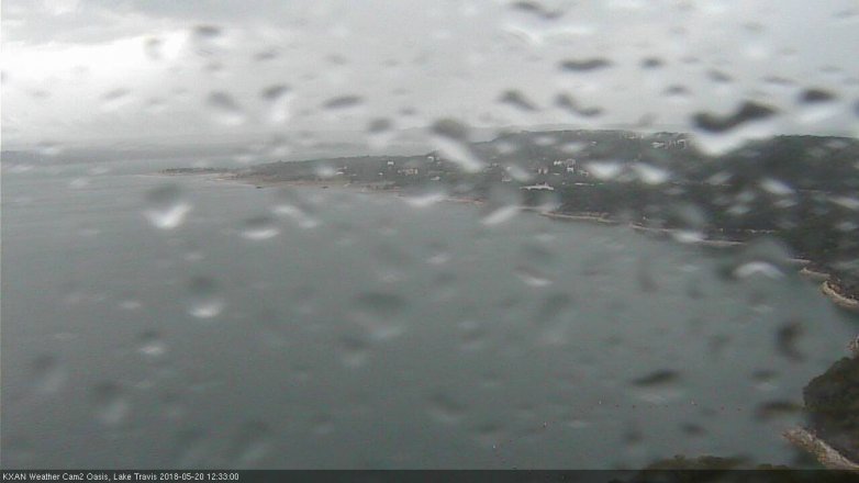 Lake Travis webcam, May 20, 2018 11:35 AM CT