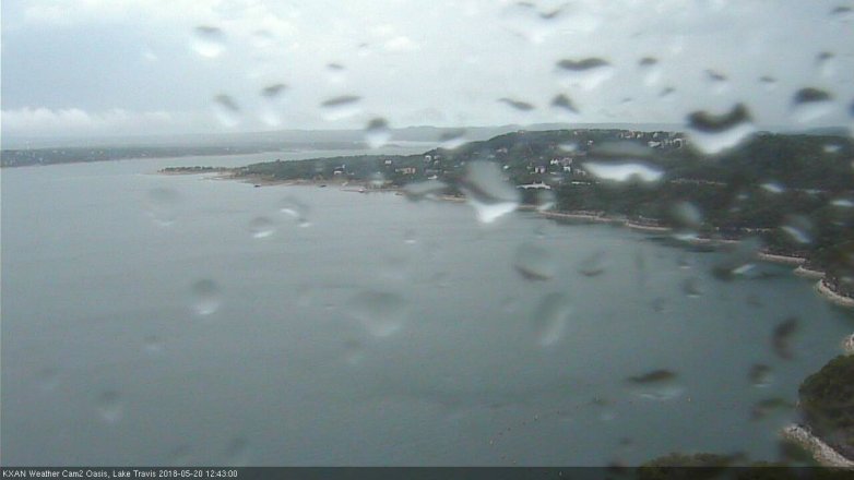 Lake Travis webcam, May 20, 2018 11:45 AM CT