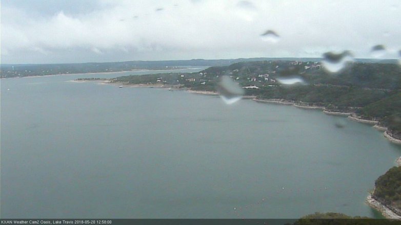 Lake Travis webcam, May 20, 2018 12:00 PM CT