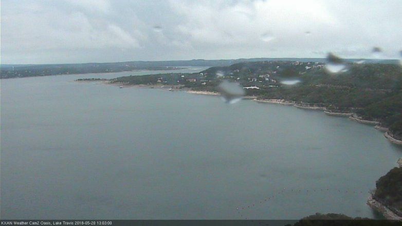 Lake Travis webcam, May 20, 2018 12:05 PM CT