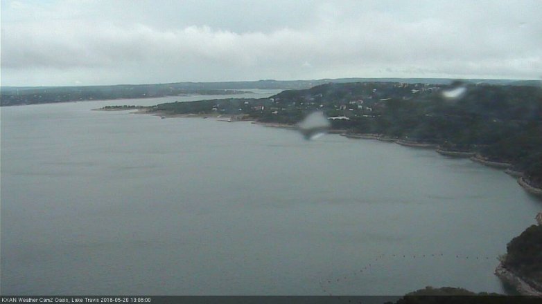 Lake Travis webcam, May 20, 2018 12:10 PM CT