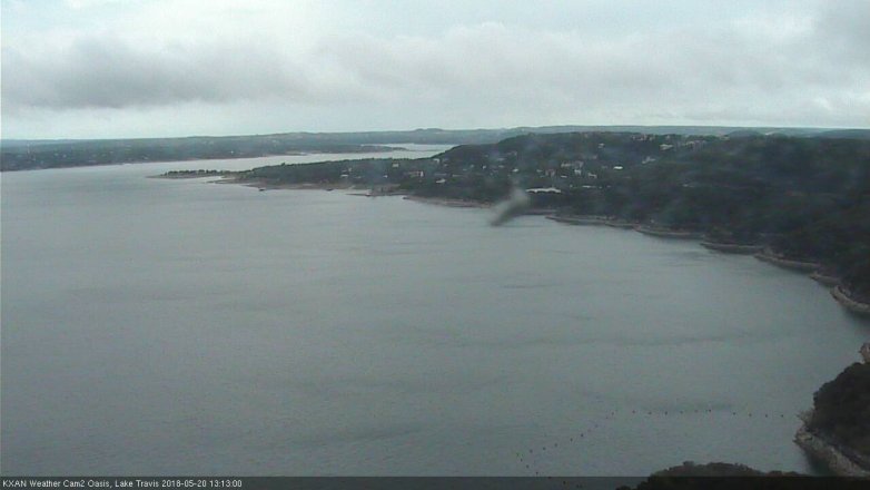 Lake Travis webcam, May 20, 2018 12:15 PM CT