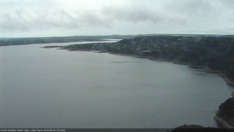 Lake Travis webcam, May 20, 2018 12:20 PM CT