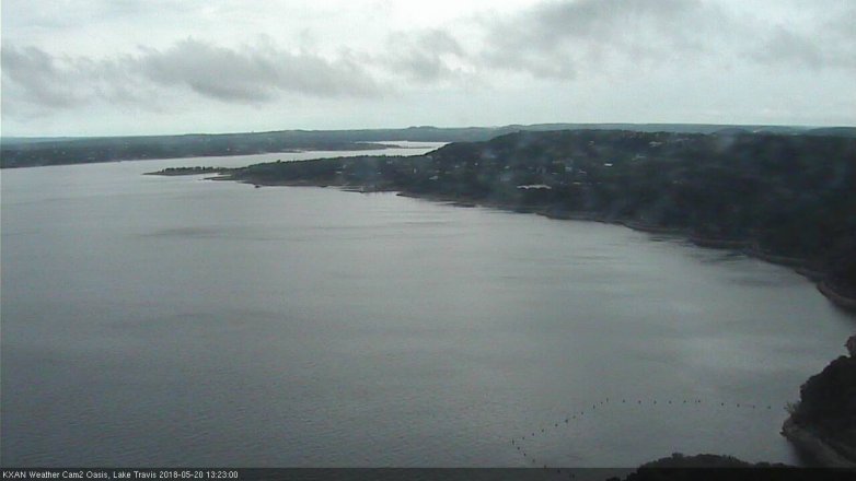 Lake Travis webcam, May 20, 2018 12:25 PM CT