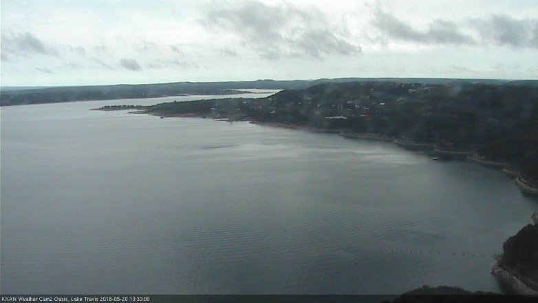 Lake Travis webcam, May 20, 2018 12:35 PM CT