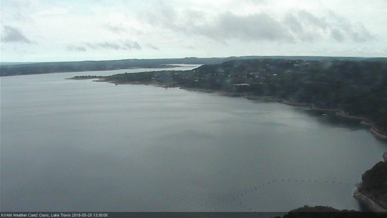 Lake Travis webcam, May 20, 2018 12:40 PM CT
