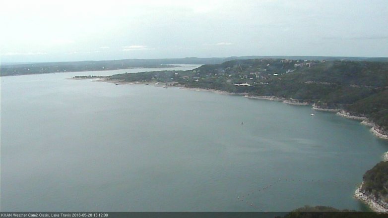 Lake Travis webcam, May 20, 2018 3:15 PM CT