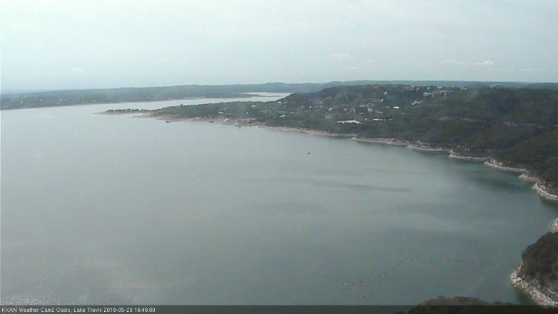 Lake Travis webcam, May 20, 2018 3:50 PM CT
