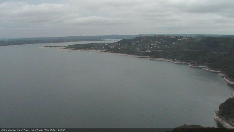 Lake Travis webcam, May 20, 2018 5:10 PM CT