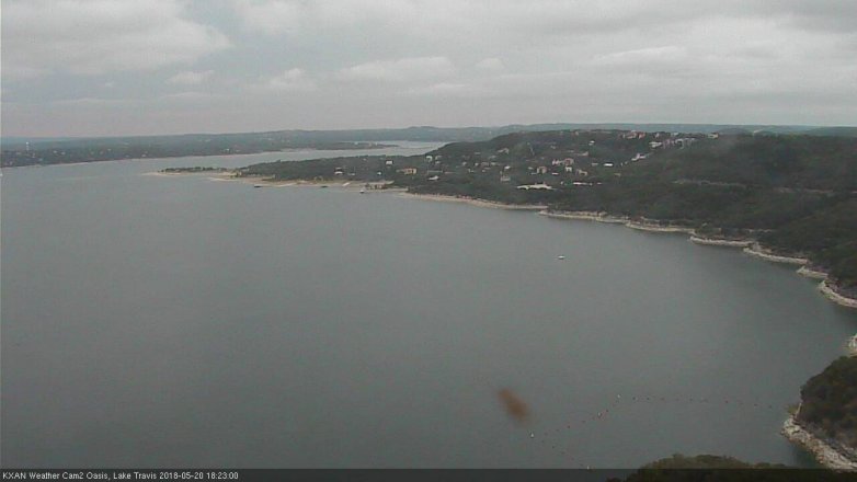 Lake Travis webcam, May 20, 2018 5:25 PM CT
