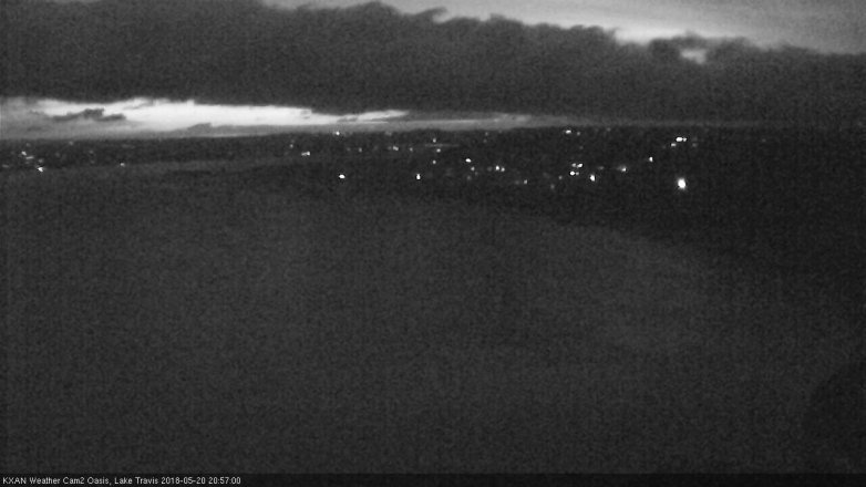 Lake Travis webcam, May 20, 2018 8:00 PM CT