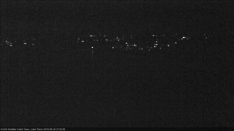 Lake Travis webcam, May 20, 2018 8:55 PM CT
