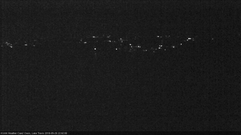 Lake Travis webcam, May 20, 2018 9:05 PM CT