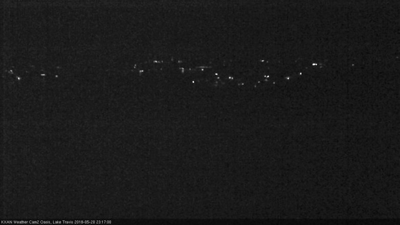 Lake Travis webcam, May 20, 2018 10:20 PM CT