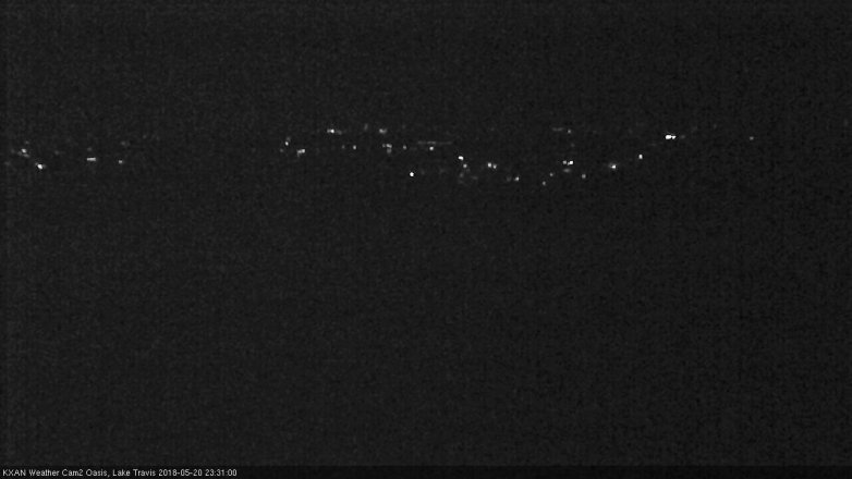 Lake Travis webcam, May 20, 2018 10:35 PM CT