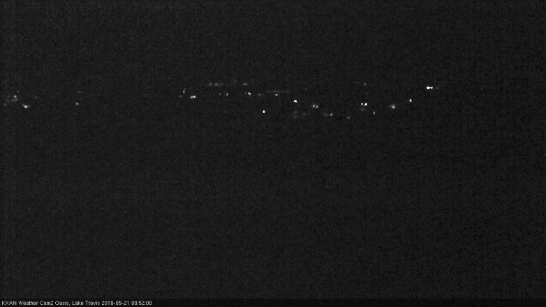 Lake Travis webcam, May 20, 2018 11:55 PM CT