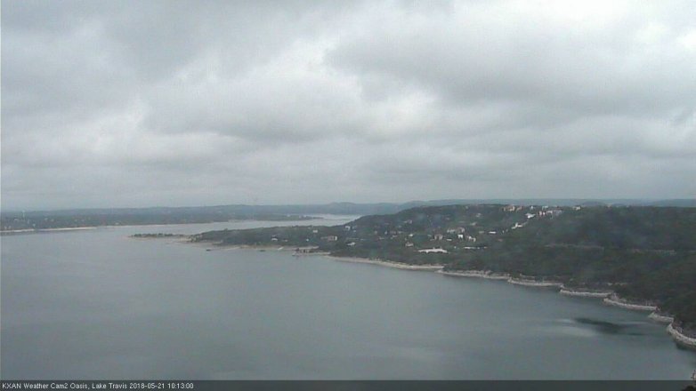 Lake Travis webcam, May 21, 2018 9:15 AM CT