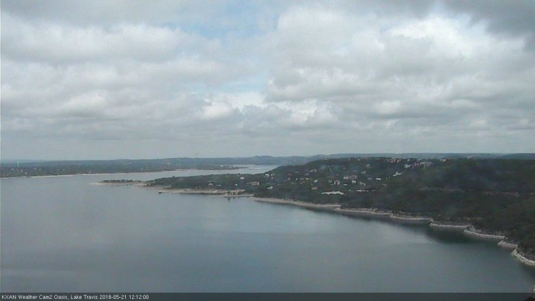 Lake Travis webcam, May 21, 2018 11:15 AM CT