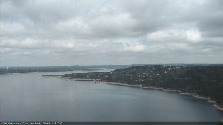 Lake Travis webcam, May 21, 2018 11:25 AM CT