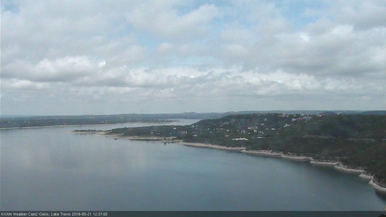 Lake Travis webcam, May 21, 2018 11:40 AM CT