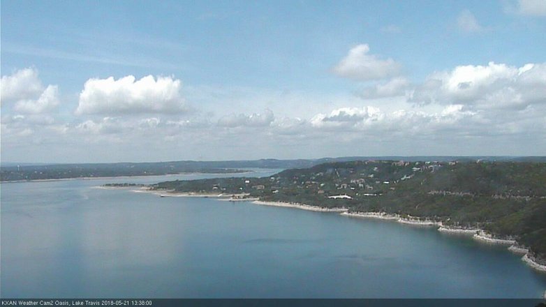 Lake Travis webcam, May 21, 2018 12:40 PM CT