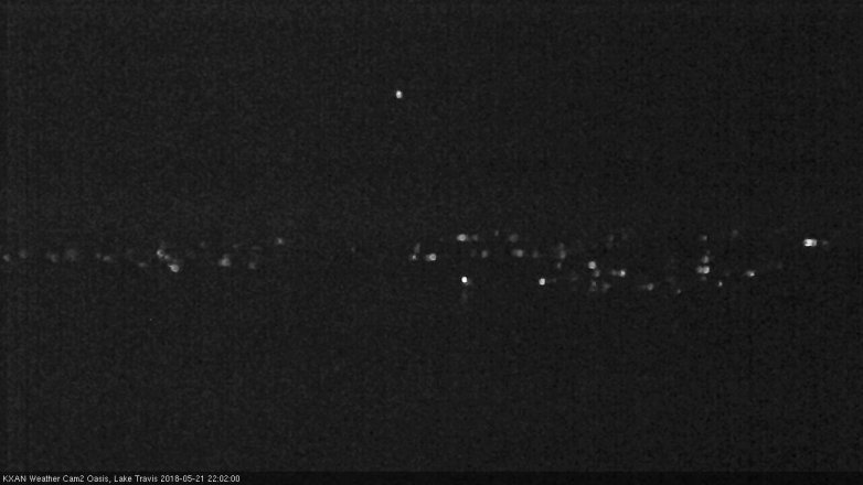 Lake Travis webcam, May 21, 2018 9:05 PM CT