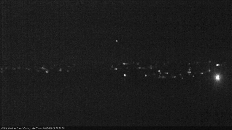 Lake Travis webcam, May 21, 2018 9:25 PM CT