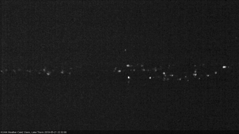 Lake Travis webcam, May 21, 2018 9:35 PM CT