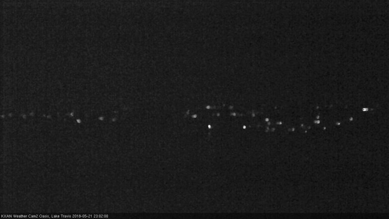 Lake Travis webcam, May 21, 2018 10:05 PM CT