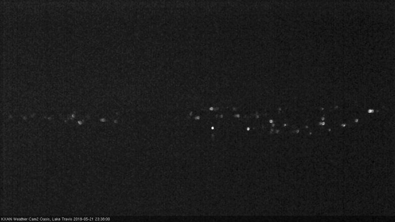 Lake Travis webcam, May 21, 2018 10:40 PM CT