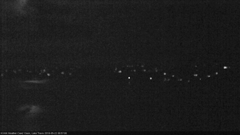Lake Travis webcam, May 21, 2018 12:00 AM CT