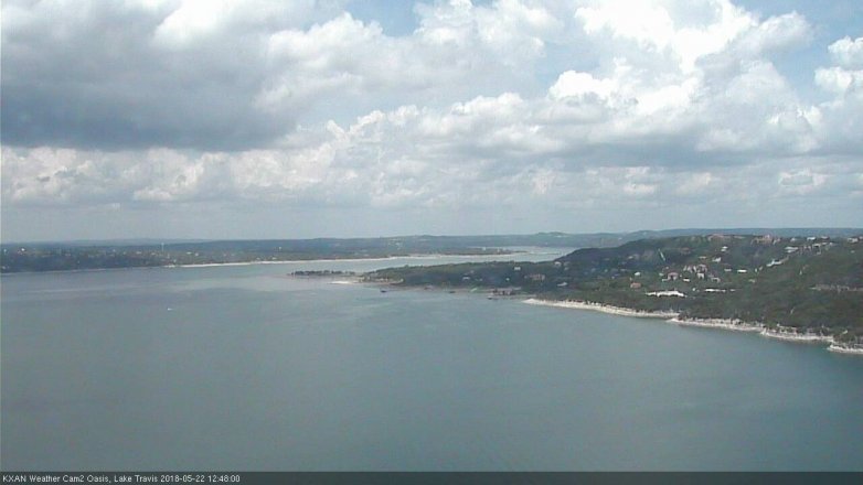 Lake Travis webcam, May 22, 2018 11:50 AM CT