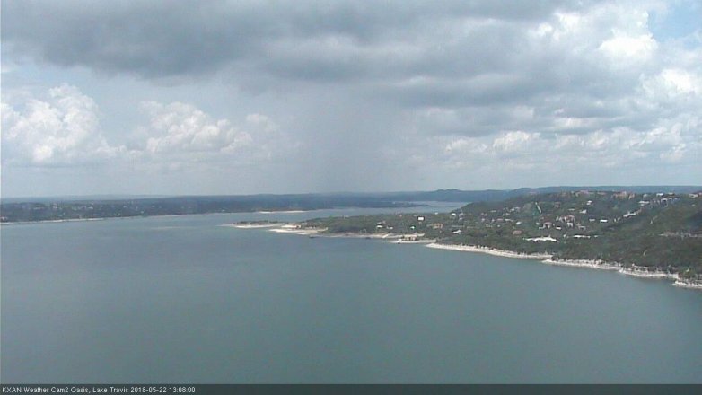 Lake Travis webcam, May 22, 2018 12:10 PM CT