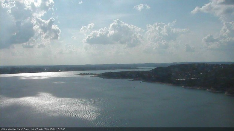 Lake Travis webcam, May 22, 2018 4:30 PM CT