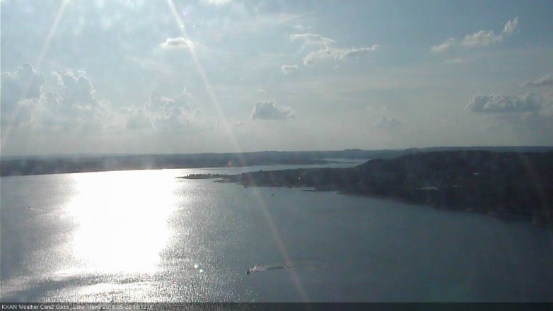 Lake Travis webcam, May 22, 2018 5:15 PM CT