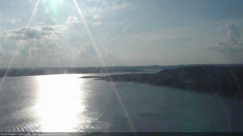Lake Travis webcam, May 22, 2018 5:25 PM CT