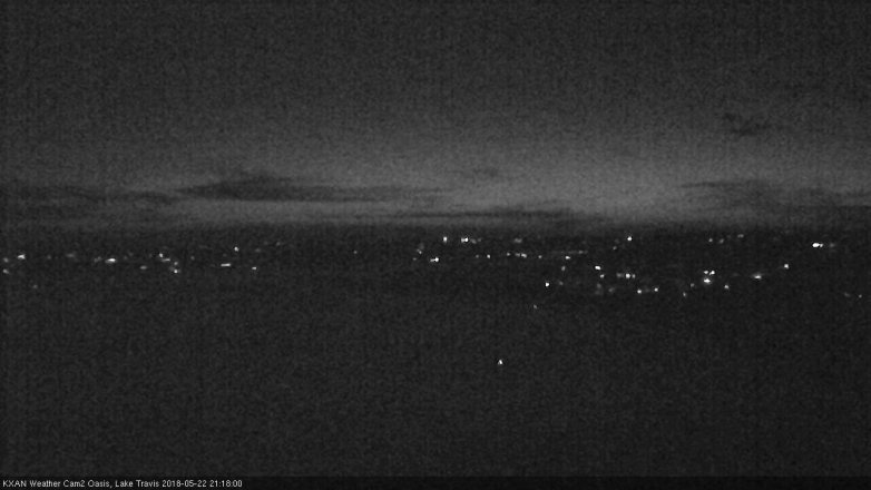 Lake Travis webcam, May 22, 2018 8:20 PM CT
