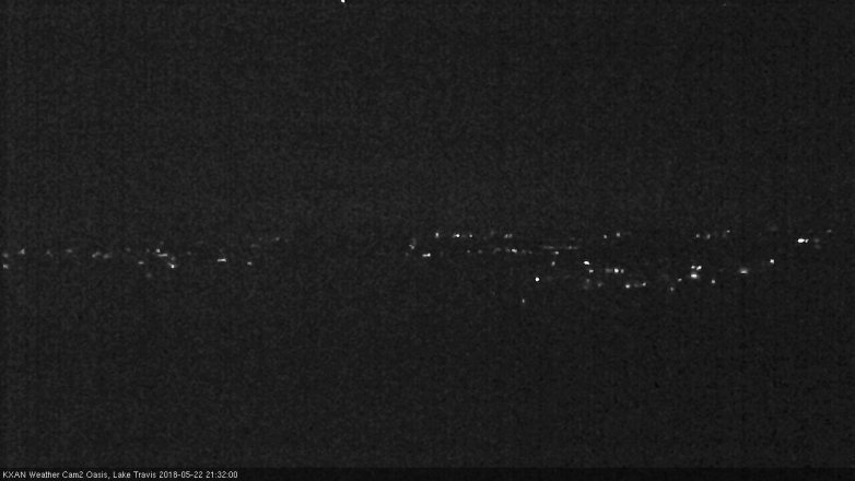 Lake Travis webcam, May 22, 2018 8:35 PM CT