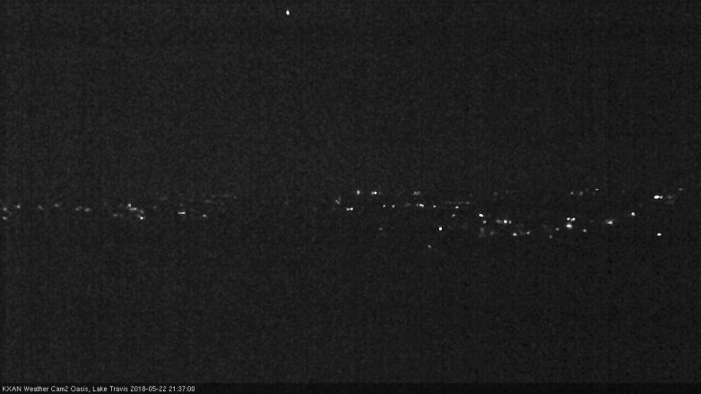 Lake Travis webcam, May 22, 2018 8:40 PM CT