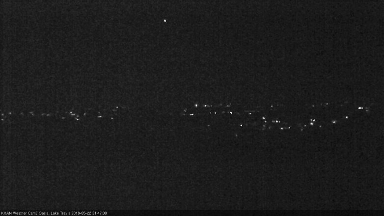 Lake Travis webcam, May 22, 2018 8:50 PM CT